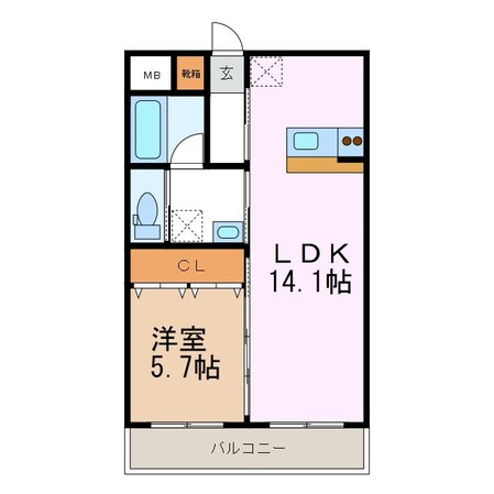 KFTマンションの物件間取画像